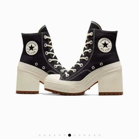 NWT Converse Chuck 70 De Luxe Heels High-Top Sneakers - Picture 6 of 12